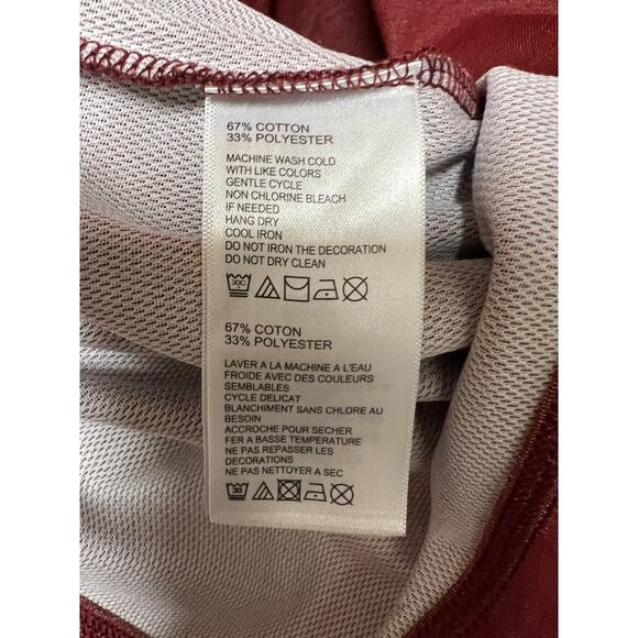 Tommy Bahama Pull over Long Sleeve Shirt 3XL Big and Tall Rusty Red color - Picture 6 of 6